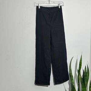 SHEIN Black Wide-Leg Pants